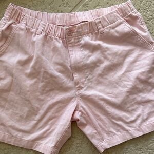Classic Pink Flat Front Men's Shorts